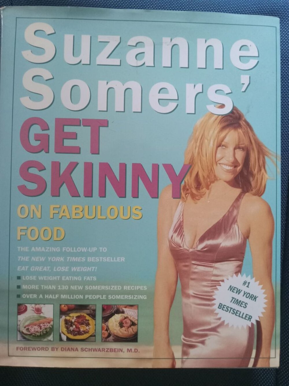 Suzanne Somers Get Skinny hardcover book